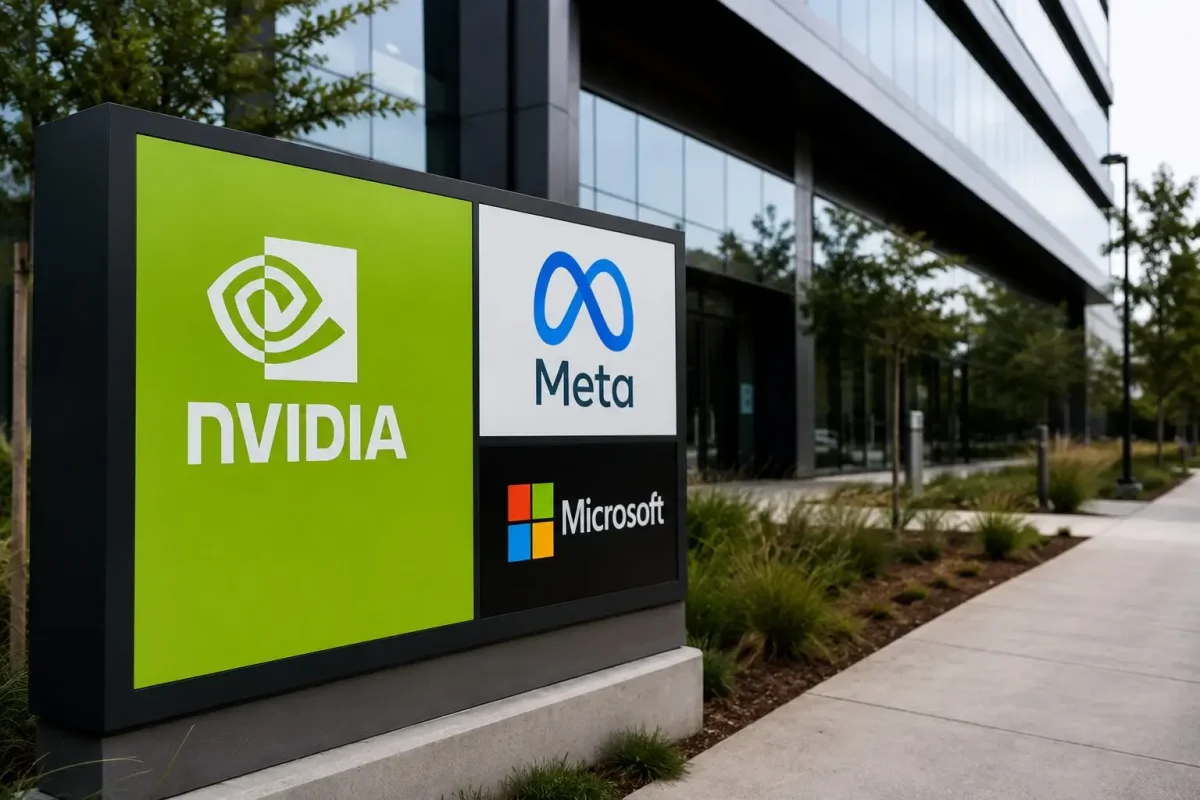 Open-Weight AI Coalition Grows 40% Ahead of Key Earnings for Nvidia, Microsoft, Meta