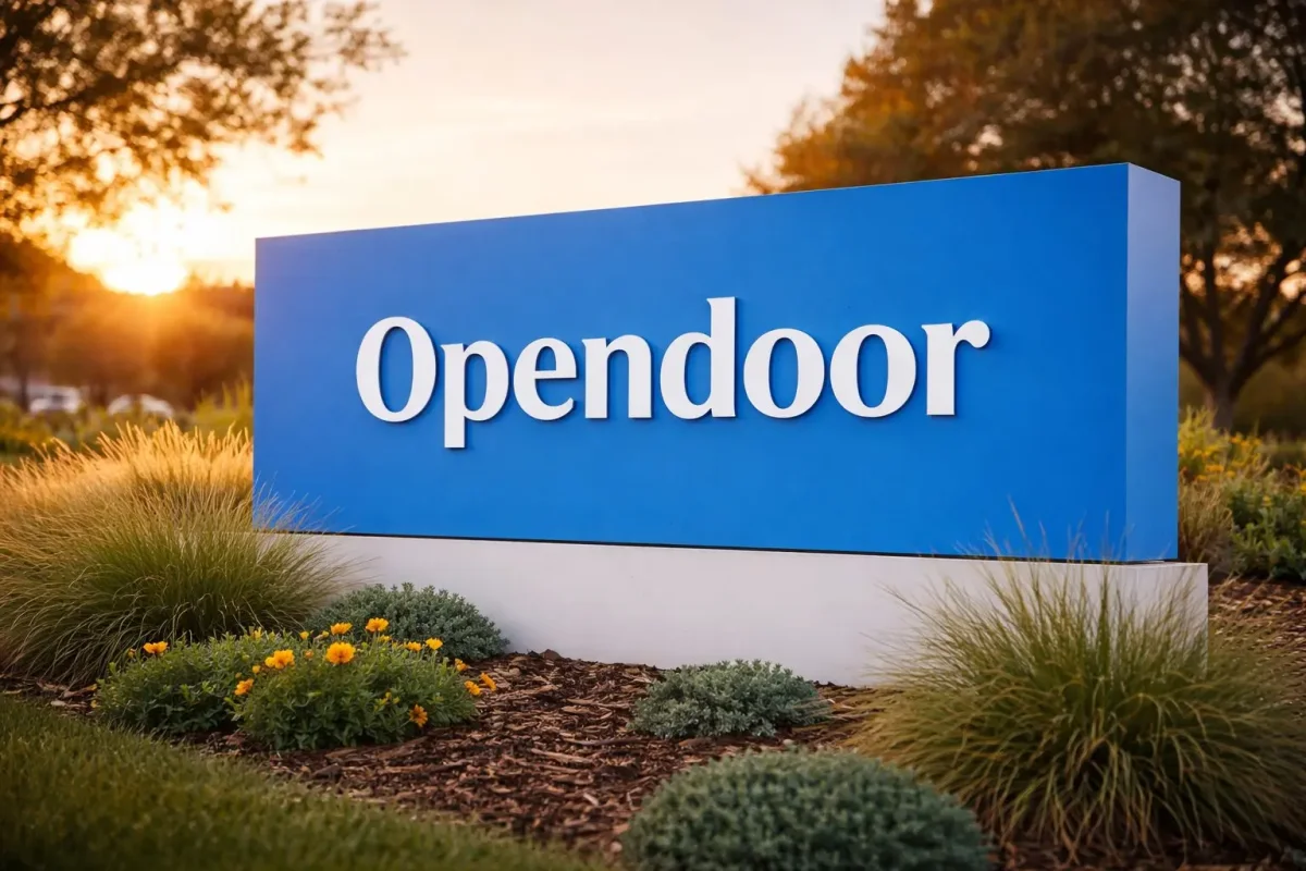 Opendoor Shares Slide Amid Housing Data, Fed Outlook
