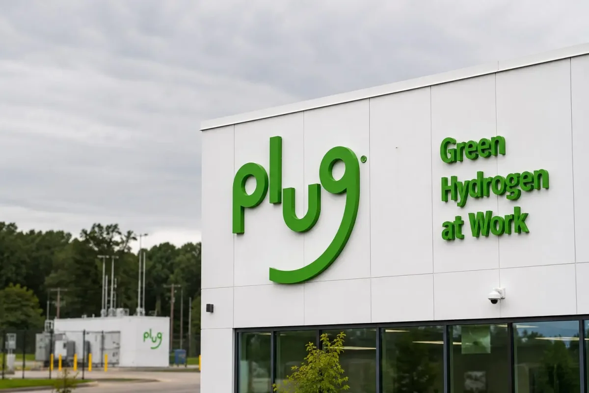 Plug Power Shares Slide 5.5% on Target Cut Despite Major Hydrogen Deal