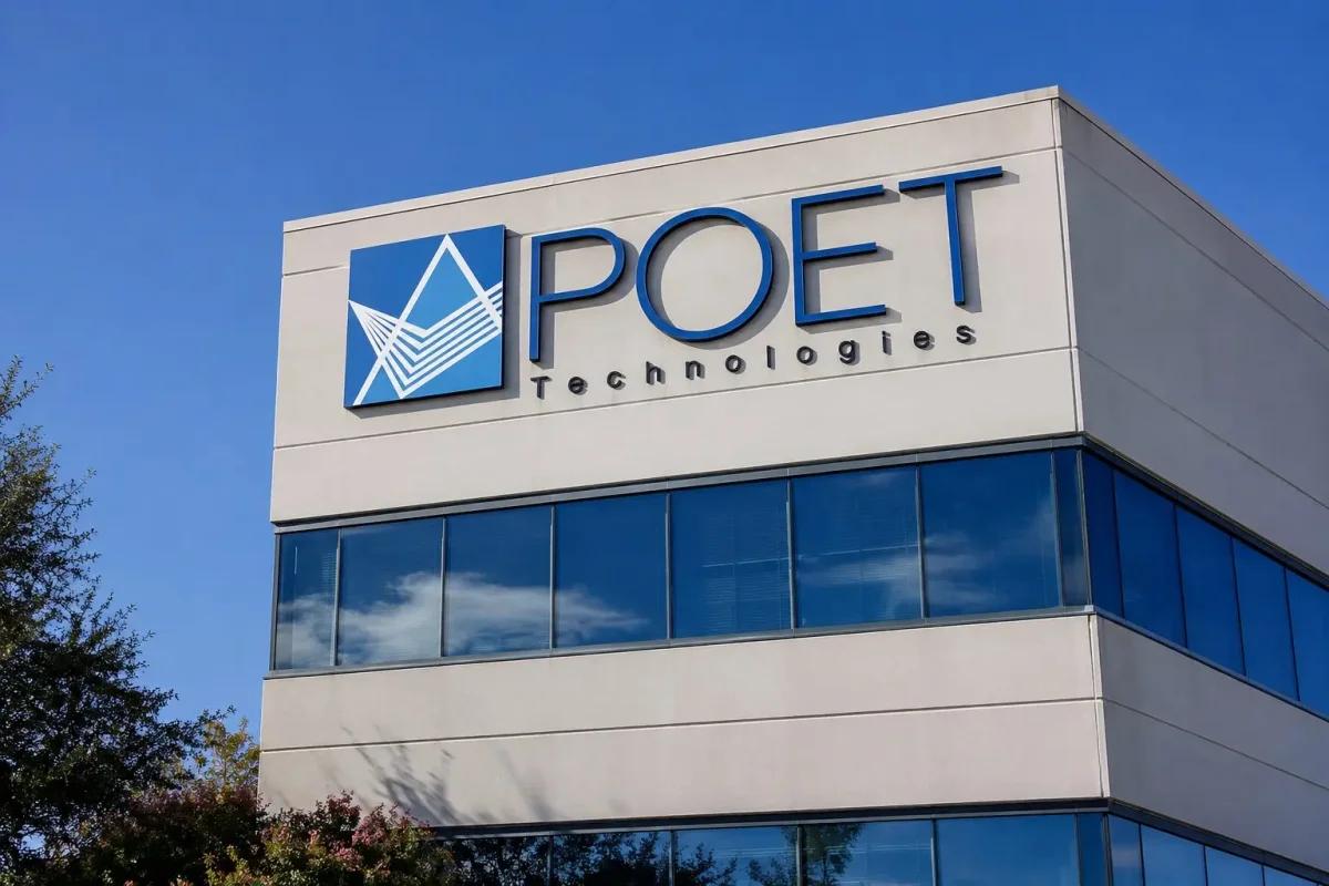 POET shares slip despite $400M AI optics funding, dilution fears linger
