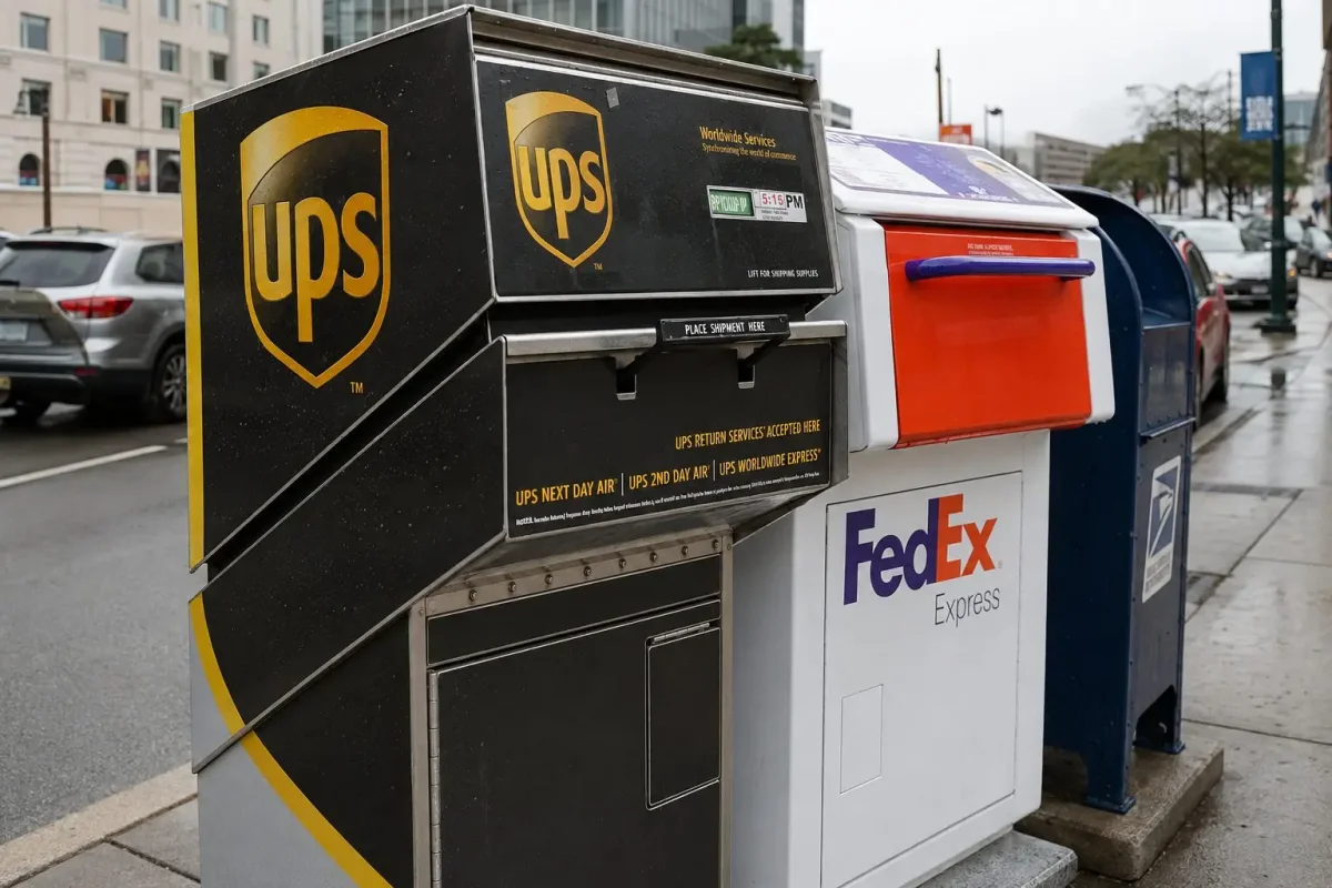 Postal Service Loss Narrows as Shipping Fees Boost Revenue, Aiding UPS and FedEx