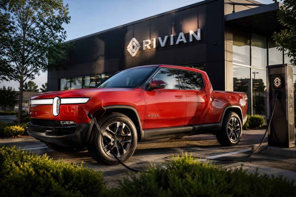 Rivian Surges 12% on Q2 Delivery Beat, R2 Ramp in Focus
