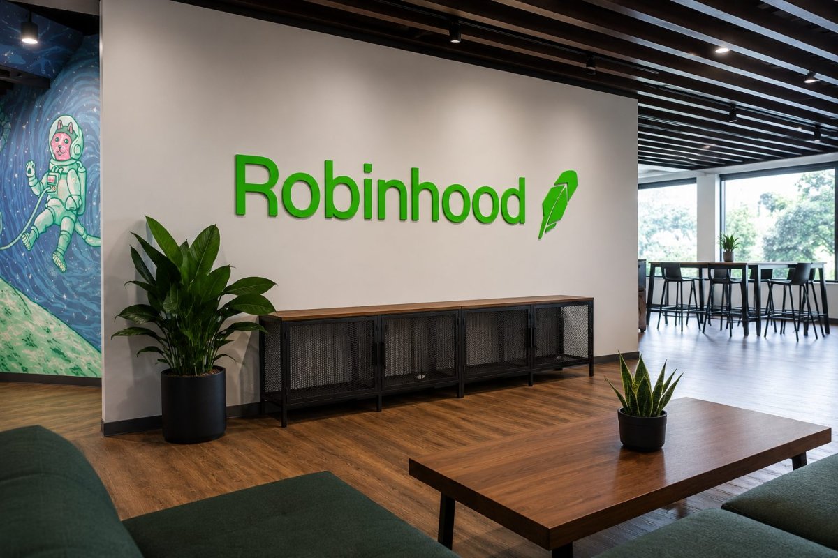 Robinhood Stock Climbs 5% as Crypto Bill Support Grows
