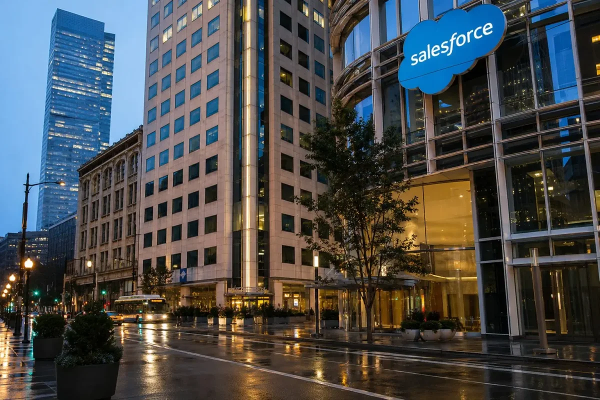 Salesforce Shares Surge After Mixed Earnings; Focus Shifts to AI Monetization at Conferences