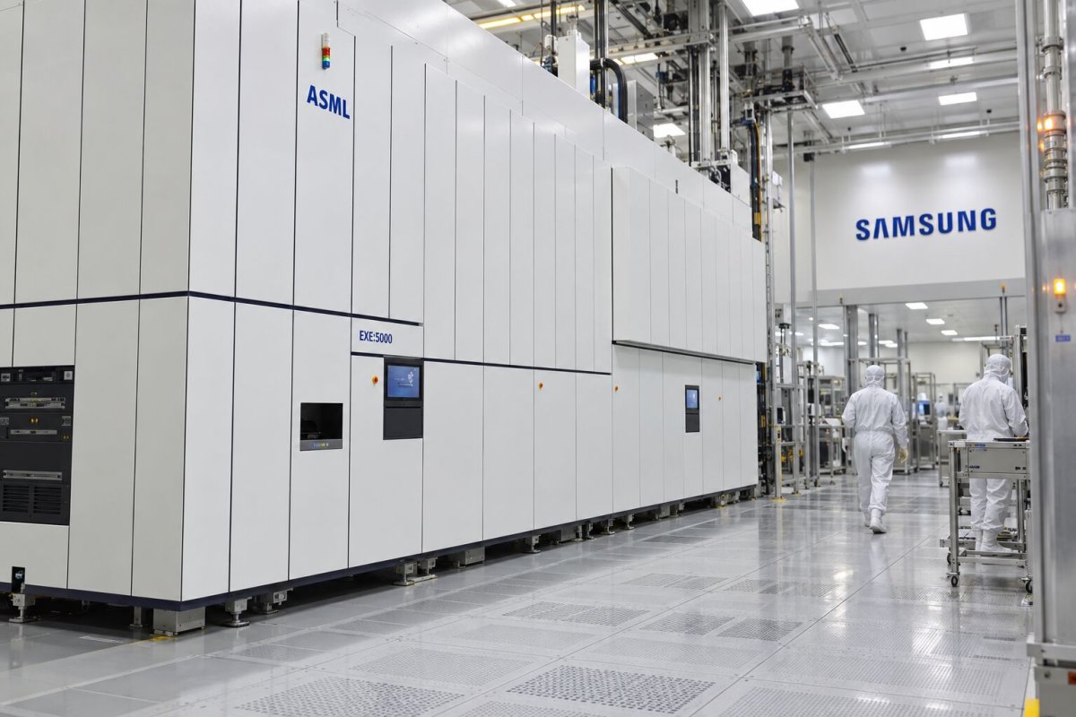 Samsung Unveils High-NA EUV DRAM Roadmap with ASML, 2028 Target Set