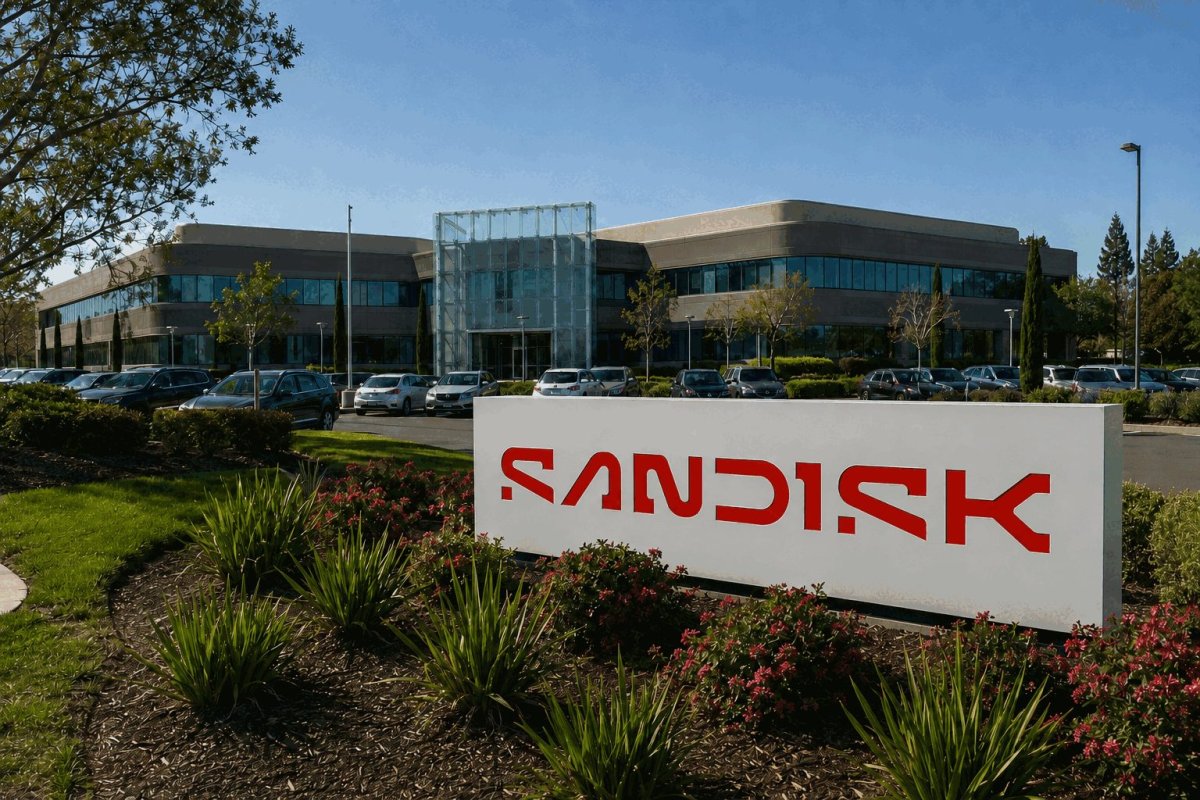 Sandisk Plunges 7% on Apple-China Memory Supply Fears