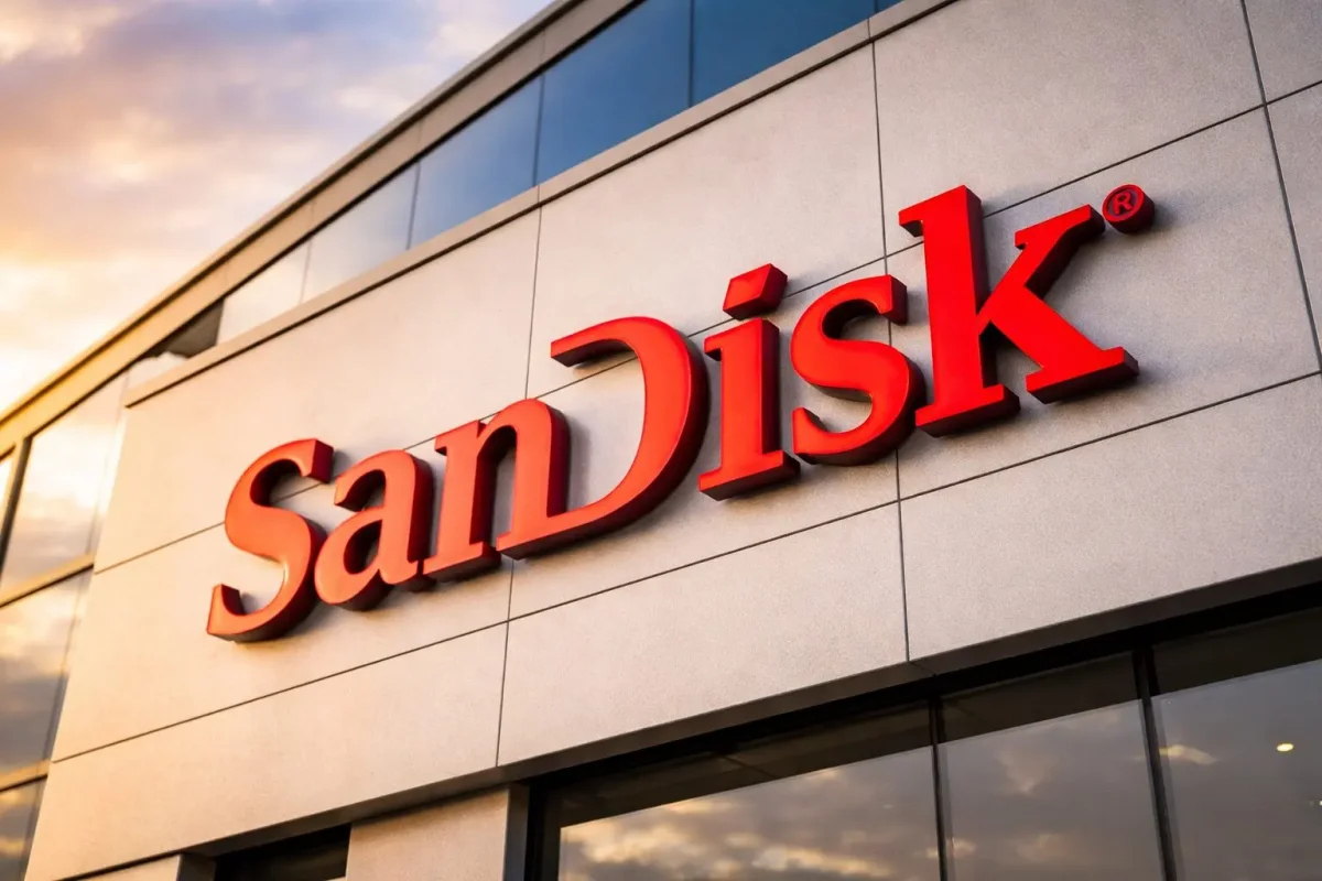 SanDisk Plunges on Geopolitical Jitters, AI Trade Unwinds