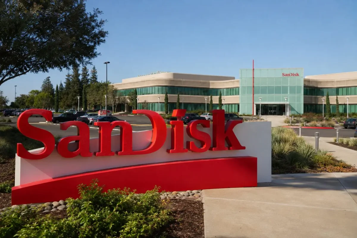 Sandisk Shares Slide 13% Despite Doubled Price Target as Revenue Recognition Lags