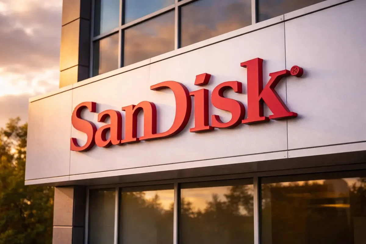 SanDisk Shares Tumble 6.7% in Early Trading, Dragging Memory Sector Lower