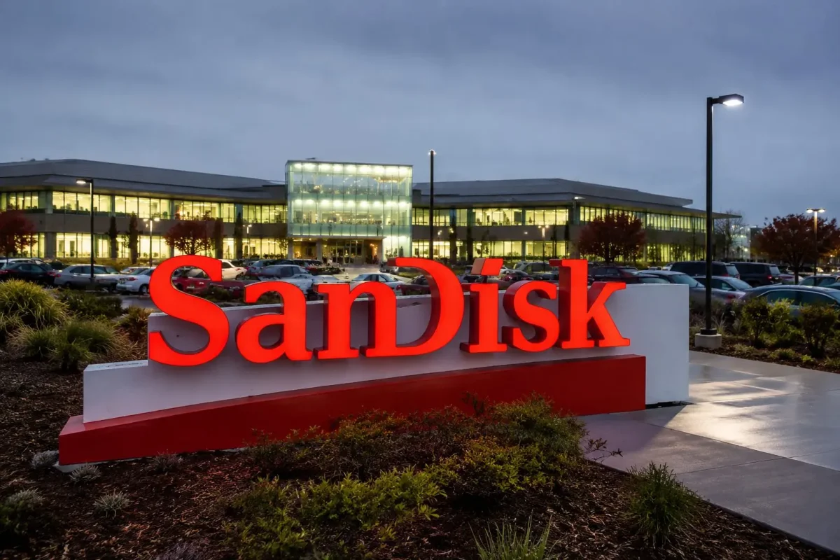 SanDisk Surge Tested as AI Memory Demand Diverges From Micron