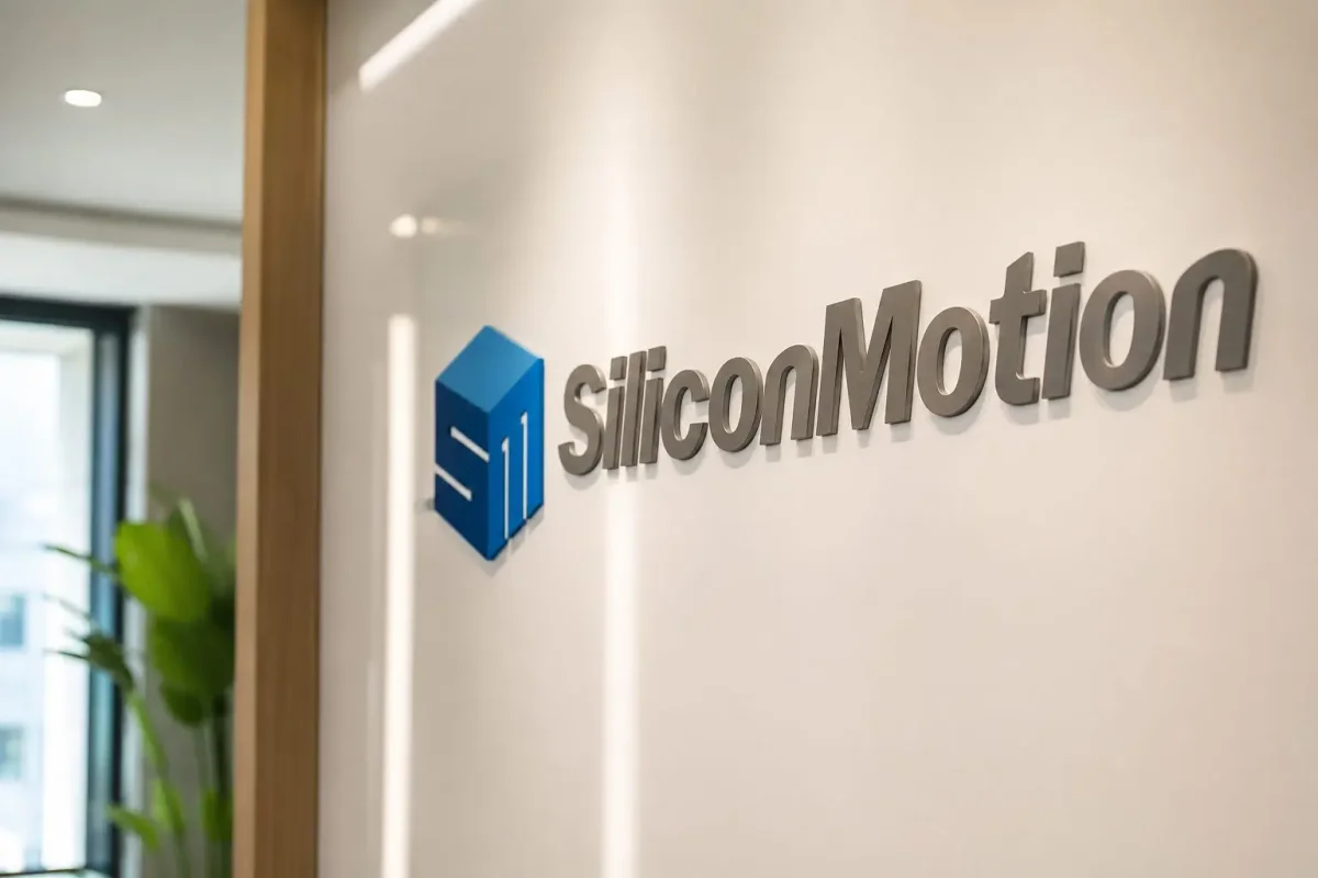 Silicon Motion Holds Ground Amid Nasdaq Dip, Conference Circuit Ahead