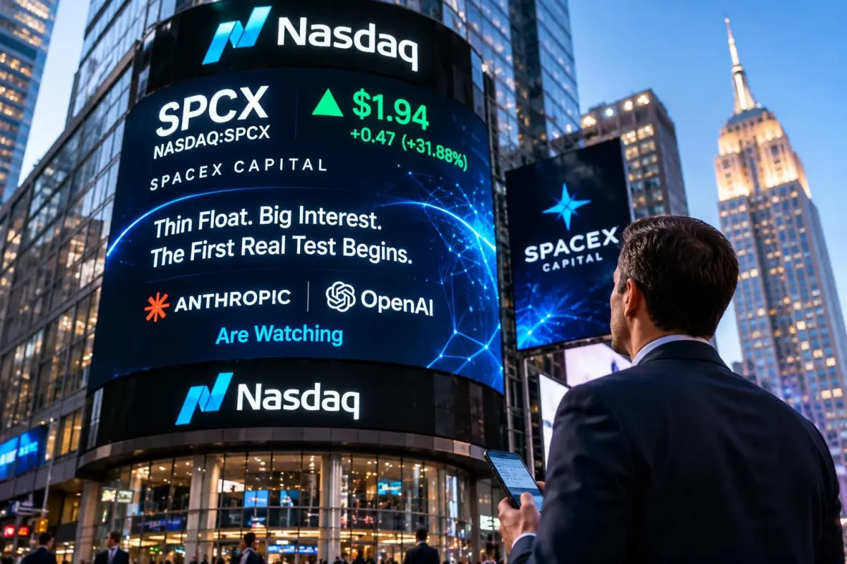 SpaceX's Thin Float Test: Lessons for Anthropic and OpenAI IPOs