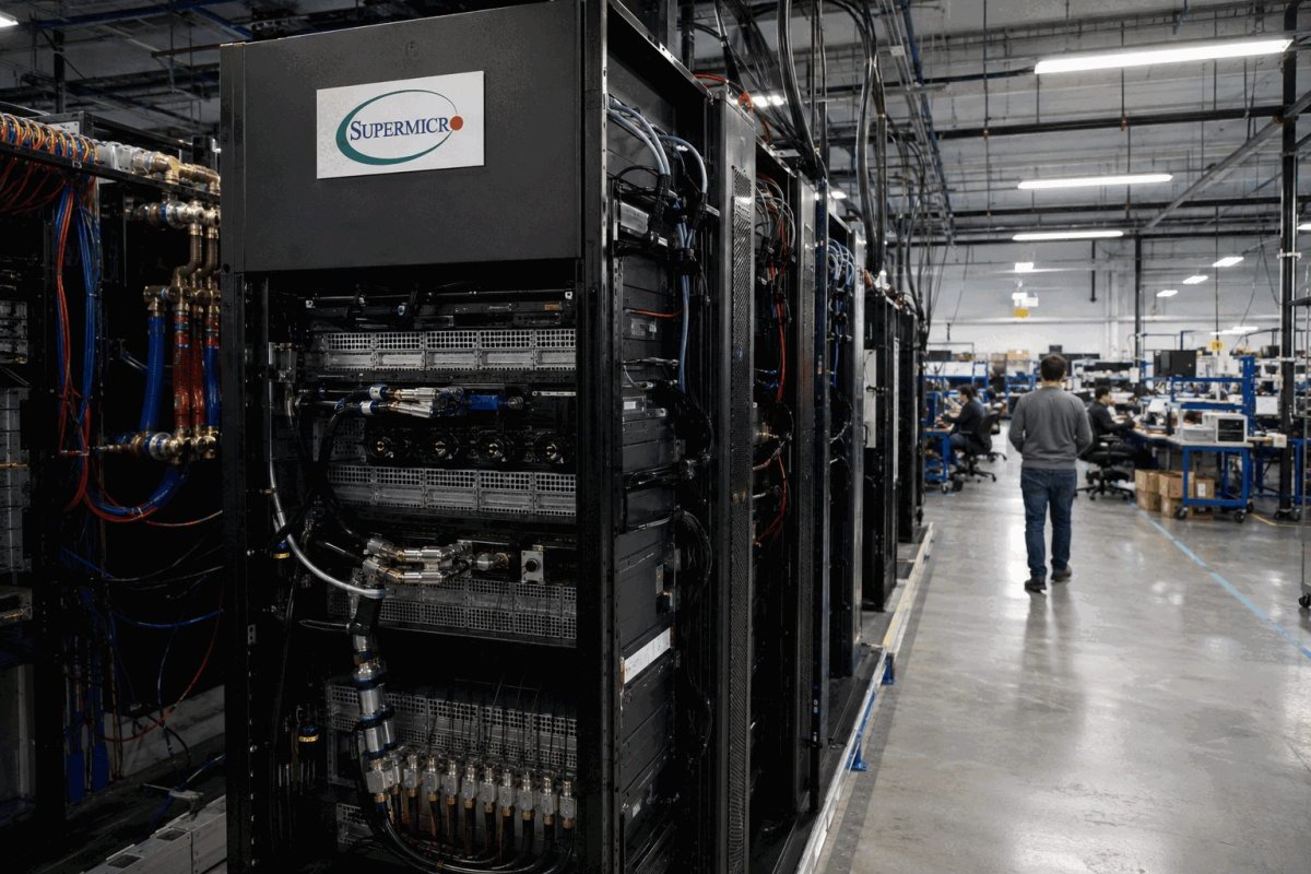 Supermicro's $69B Revenue Target Triggers 3.6% Stock Slide Amid Margin Worries