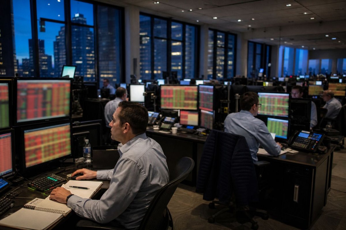 Tech Futures Slide as Oil Surge and Rate Fears Hit Growth Stocks