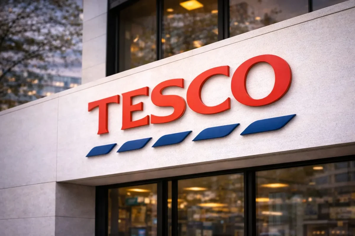 Tesco Shares Approach Annual Peak Amid UK Economic Data