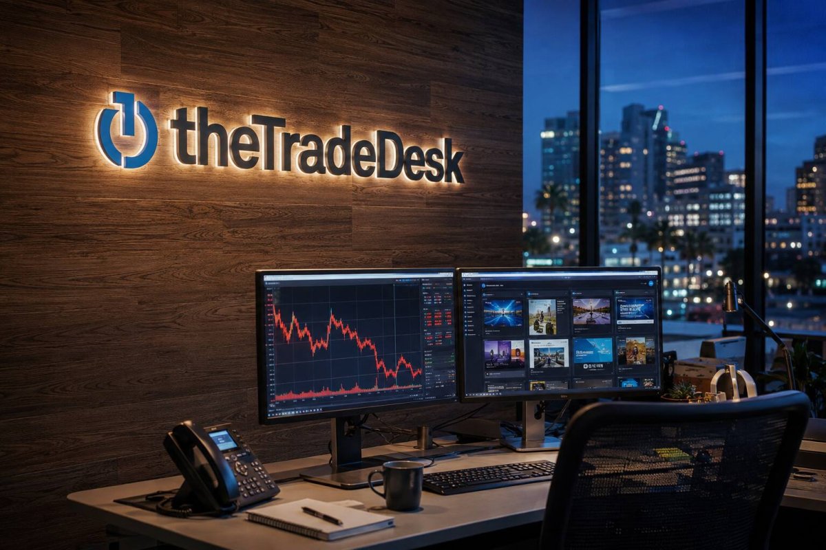 Trade Desk's Brief S&P 500 Tenure Ends After 82% Plunge