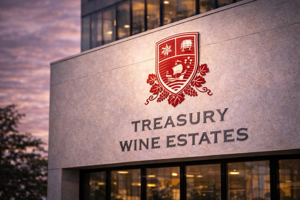 Treasury Wine Estates Plunges on Dividend Halt, Major US Write-Down