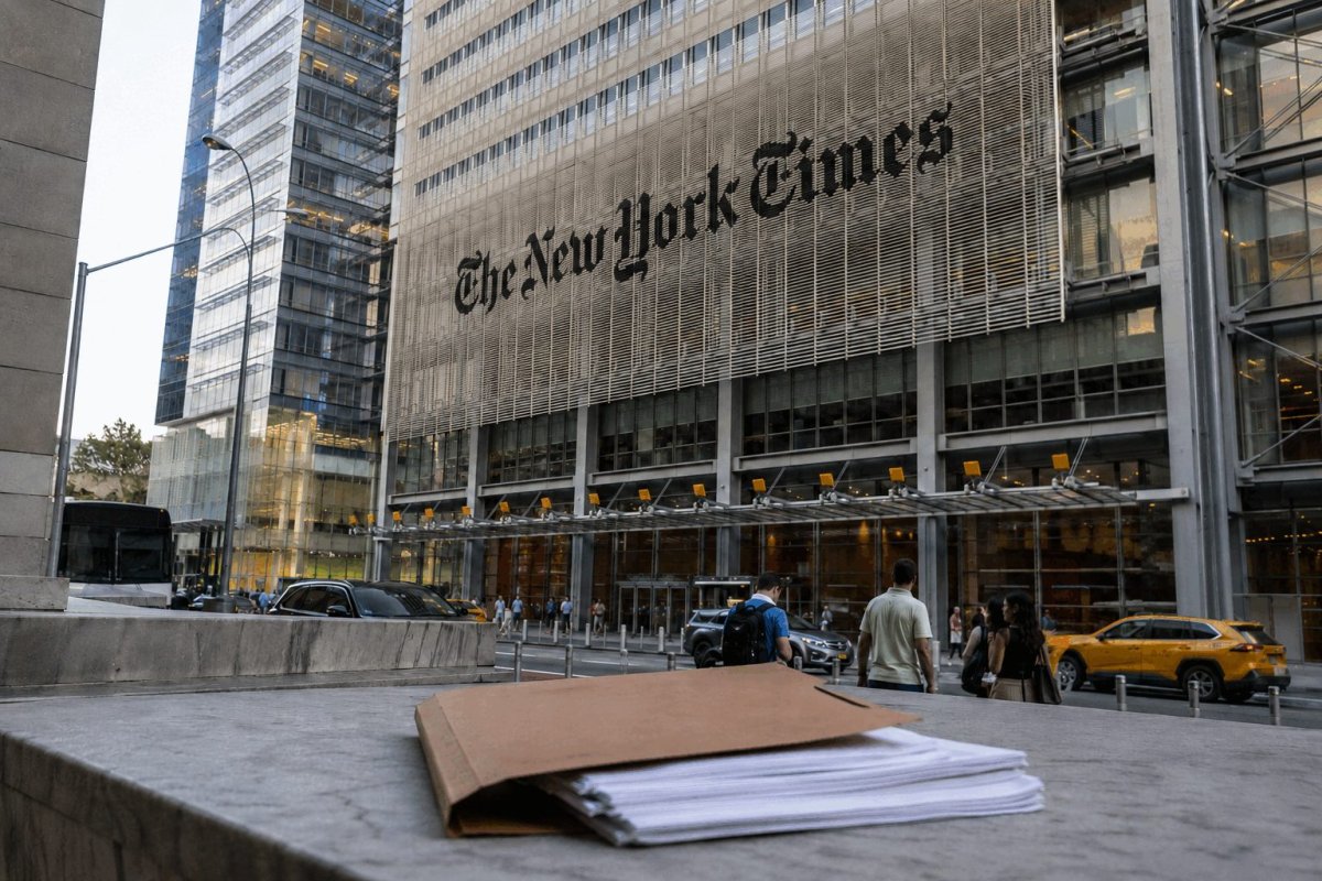 Trump's $15B NYT Defamation Suit Overshadows Market Cap as Shares Hold Steady