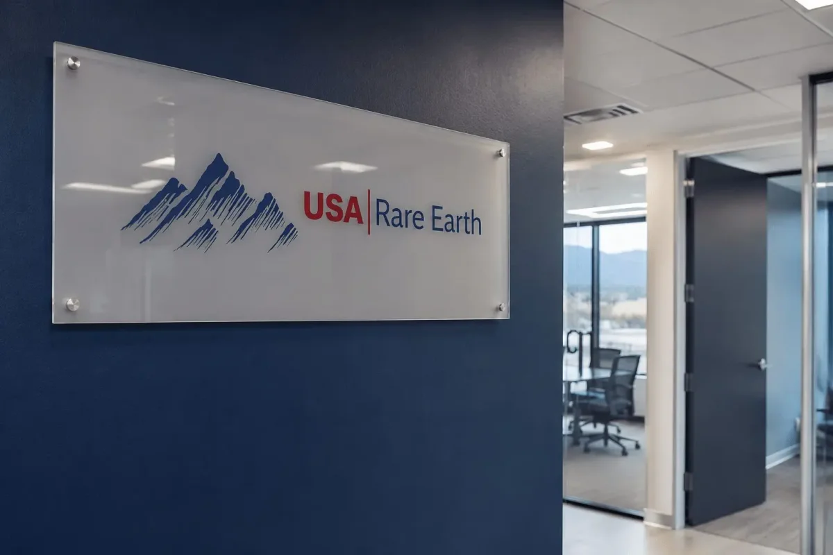 USA Rare Earth Plunges 12.8% as Defense Lobby Delays Chinese Magnet Ban