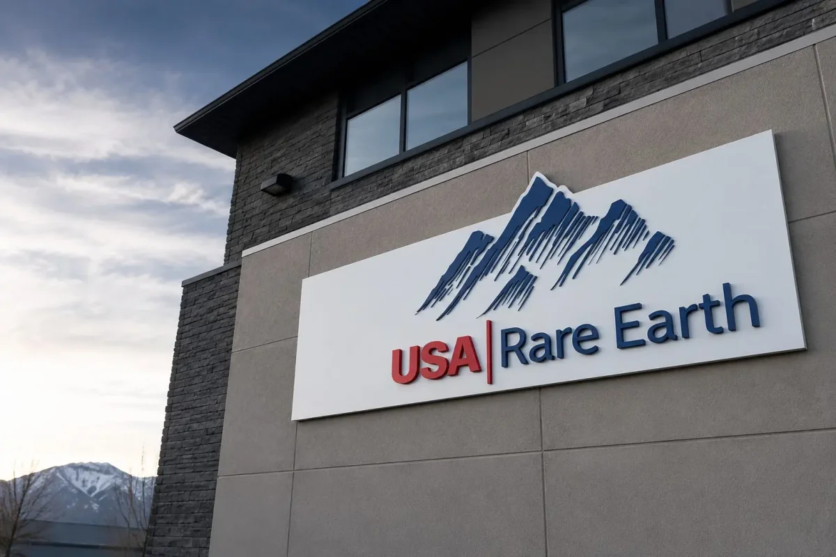 USA Rare Earth Secures $1.6B in Federal Funding, Stock Slides on Dilution Fears