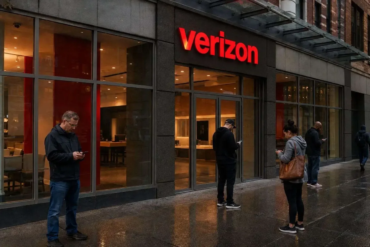Verizon Shares Edge Up Despite Fresh Service Disruption Reports