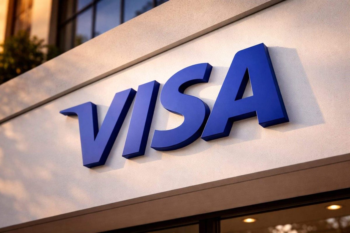 Visa Gains on $100M Small Business Initiative; Focus Shifts to Economic Data