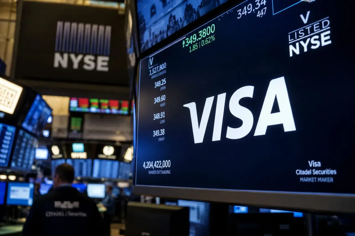 Visa Shares Gain After Announcing 2,600 Job Cuts, Exceeding 2025 Hiring