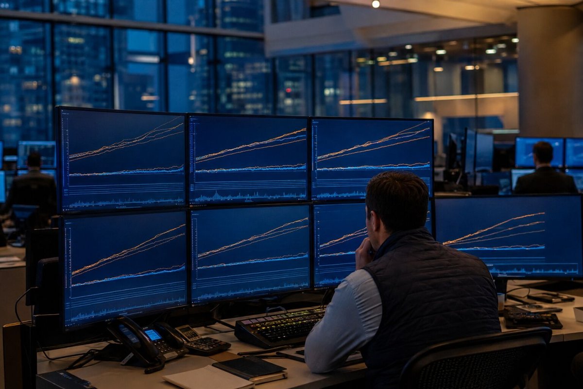 VIX Steady at 14.53, But Futures Curve Signals Costly Hedging