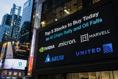 AI Chip Stocks Surge as Oil Drop Boosts Airlines