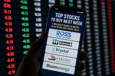 AI, Retail, and Travel Surge: 5 Stocks to Watch Next Week