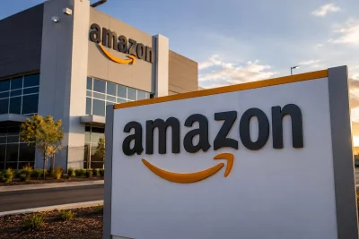 Amazon Shares Dip on Bezos Filing Despite AWS Margin Strength