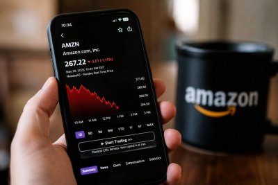 Amazon Slips as Heavy AI Spending Weighs on Investor Sentiment
