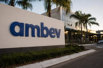Ambev Stock Slips 3.5% as Profit Beat Masks Revenue Miss