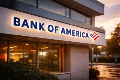 Bank of America Shares Slip Amid Financial Sector Weakness; Focus Turns to Economic Data