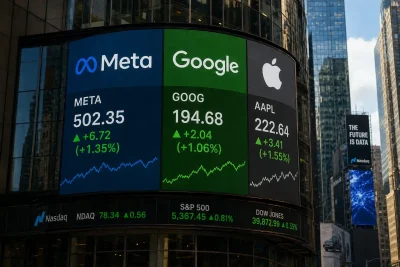 Big Tech Earnings: Meta, Google, Apple Face AI Investment Test