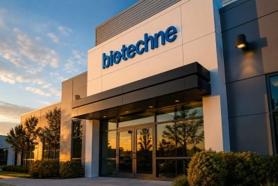 Bio-Techne Jumps on Merck KGaA Cash Bid; Spread Signals Deal Risk