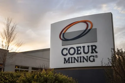 Coeur Mining Drops Ahead of S&P MidCap 400 Addition Amid Silver Sector Weakness