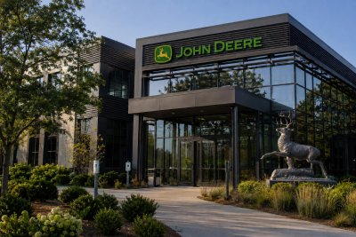 Deere Profit Jumps 69% on Construction Strength, AI Data Centers Offset Ag Slump