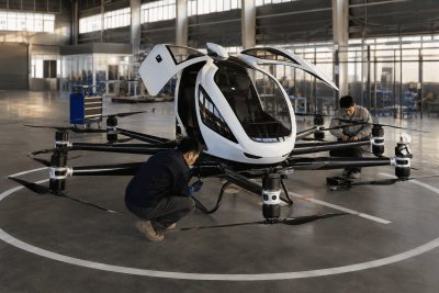 EHang Shares Tumble 9.9% as Regulatory Delays Force Revenue Forecast Withdrawal