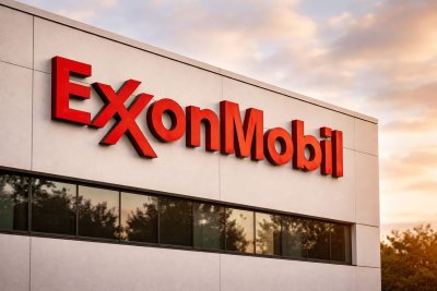 Exxon Shares Slip as Oil Volatility, Broader Market Moves Set Tone