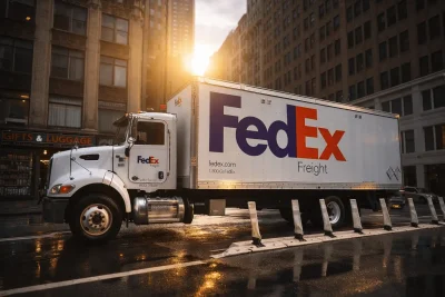 FedEx Surges on Raised Forecast, Defies Broader Market Slump