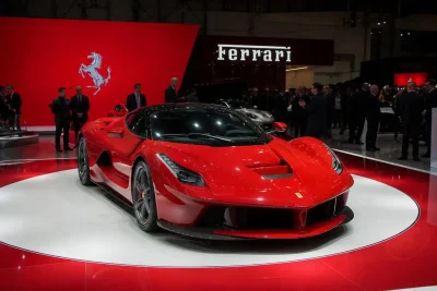 Ferrari's EV Debut Spurs Share Decline as Market Weighs Brand Transition