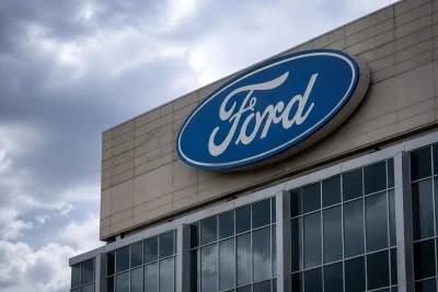 Ford Drops 3.1% as Fed Hawkishness, China Software Rule Pressure Auto Sector