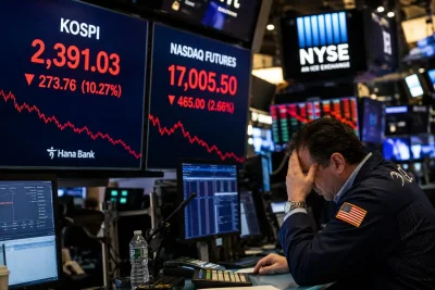 Global Chip Rout Deepens as AI Spending Doubts Spark $1 Trillion Nasdaq Selloff