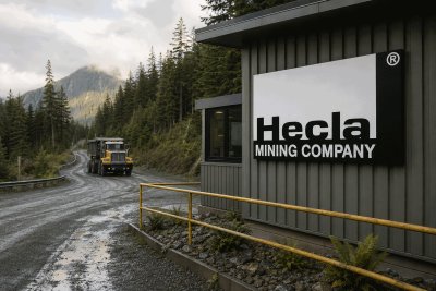 Hecla Mining Surges 3.6% as Silver Hits $65, Boosting 2026 Margin Outlook