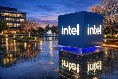 Intel Shares Slide as Server Chip Market Share Erodes to AMD and Arm