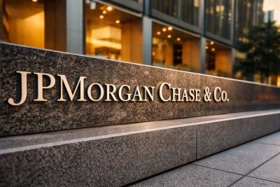 JPMorgan Gains on Upbeat Dealmaking Outlook Ahead of Key Economic Data