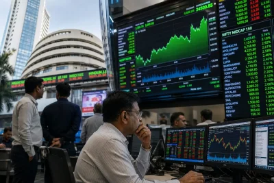 Mid-Cap Surge Drives Nifty Past 24,200 as Fund Flows Hit ₹6,090 Crore
