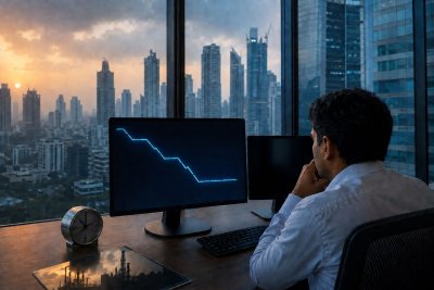Nifty 50 Extends Losing Streak to Four Weeks; Oil Strength Masks Auto Weakness
