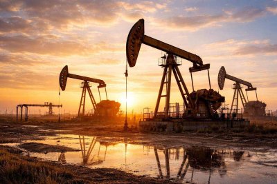 Oil Prices Surge Toward $70 Amid Iran Tensions, Overshadowing Large U.S. Inventory Build